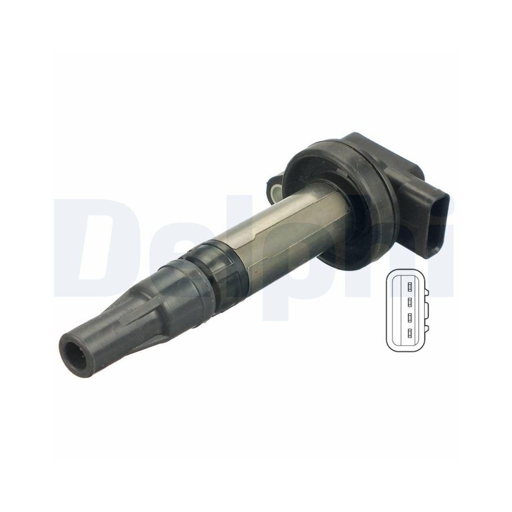 Котушка запалювання DELPHI GN10448-12B1 для JAGUAR LAND ROVER, фото №1 Котушка запалювання DELPHI GN10448-12B1 для JAGUAR LAND ROVER, фото №1