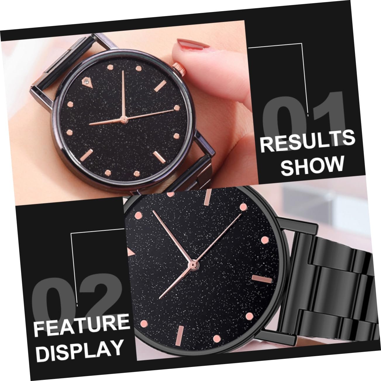 Цифровий наручний годинник LIFKOME для жінок, нержавіюча сталь, фото №4 Цифровий наручний годинник LIFKOME для жінок, нержавіюча сталь, фото №4