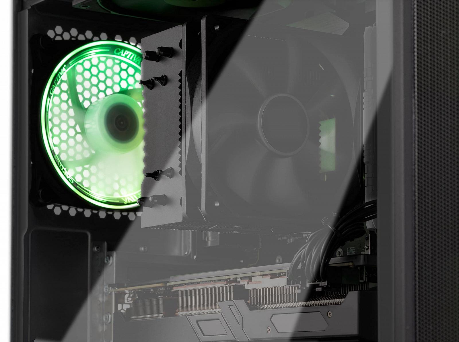 Компьютер Captiva R75-225 AMD Ryzen 9 5900X Nvidia GeForce RTX 4070 12GB 64GB RAM SSD 2TB Windows, фото №6