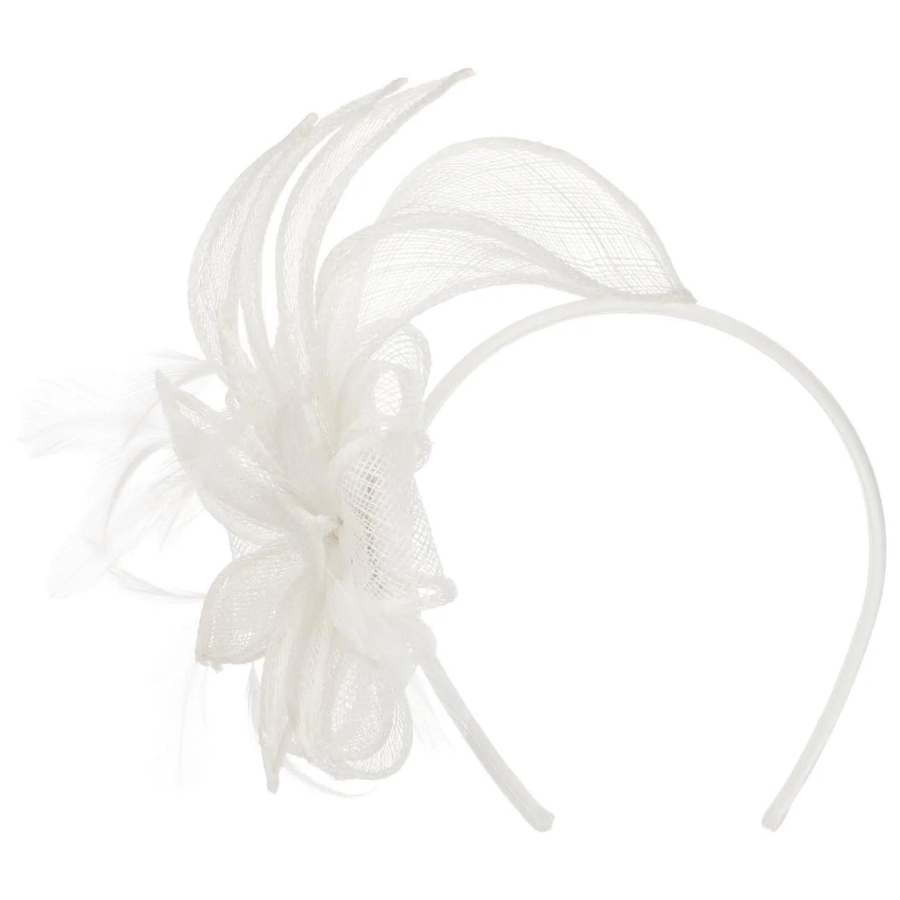 Обруч Seeberger Vanola Sinamay Fascinator, Білий, фото №1 Обруч Seeberger Vanola Sinamay Fascinator, Білий, фото №1