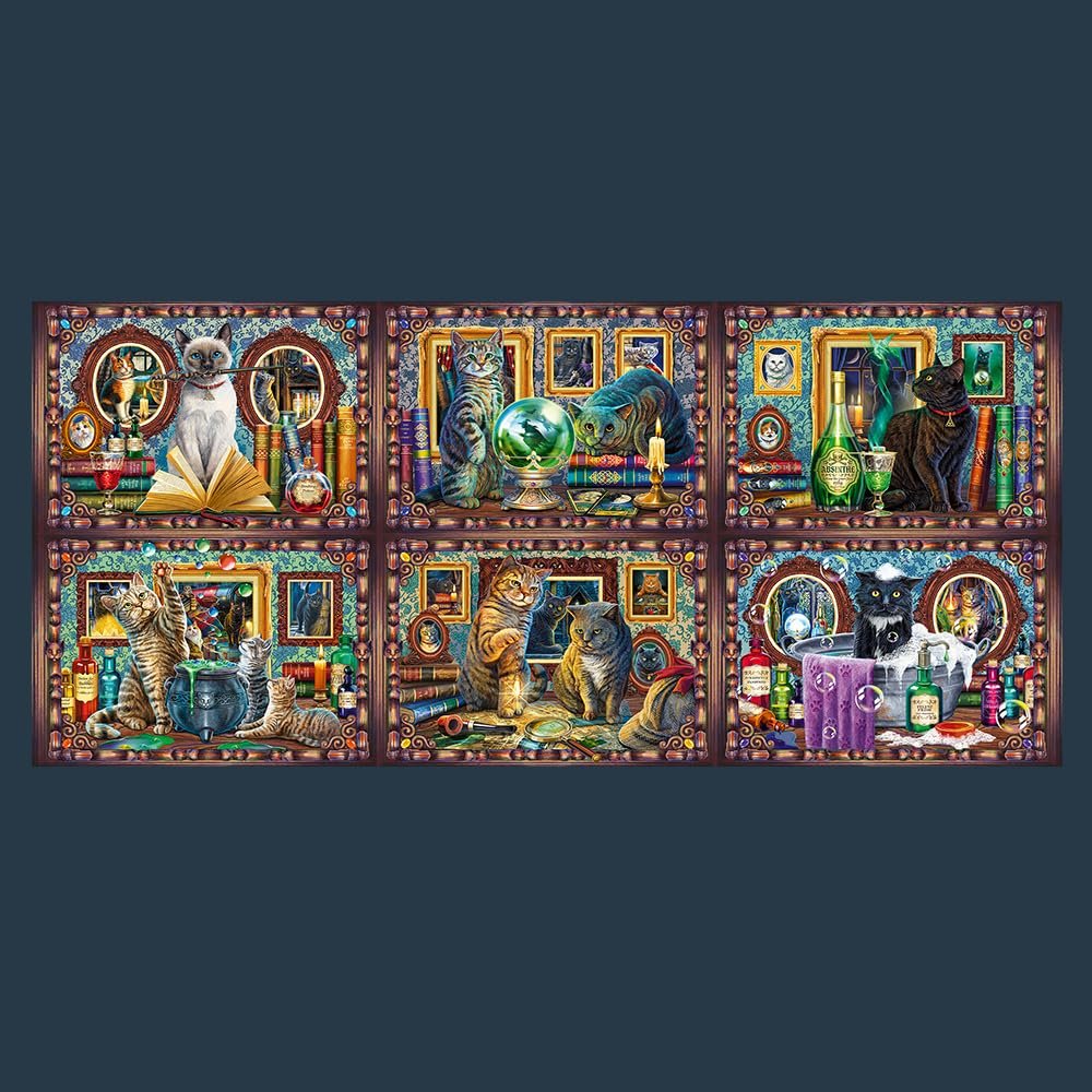 Пазл Trefl Prime UFT Whiskered Wonders 9000 елементів Lisa Parker Big Game, фото №2