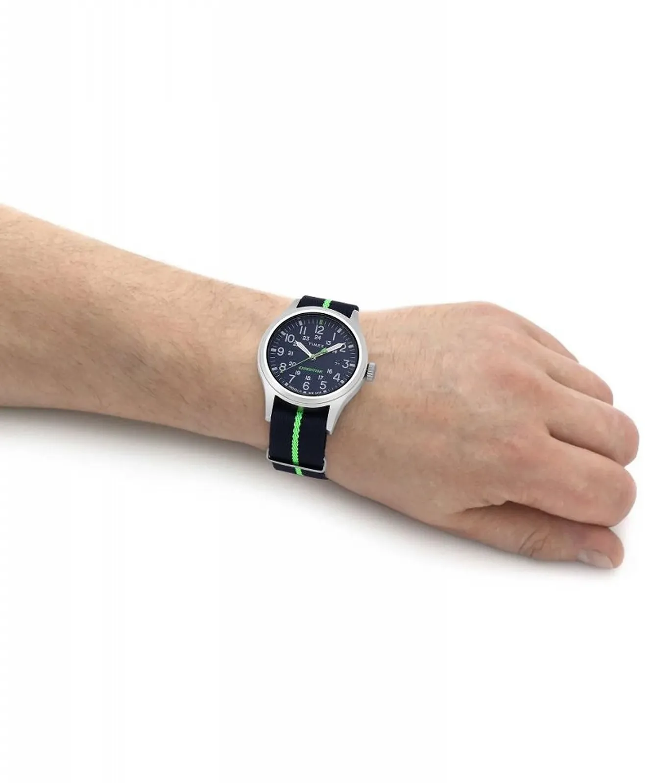 Годинник Timex Expedition TW2V23000 з синім циферблатом та ремінцем NATO, синій, TW2V23000-AMZUK, фото №7 Годинник Timex Expedition TW2V23000 з синім циферблатом та ремінцем NATO, синій, TW2V23000-AMZUK, фото №7