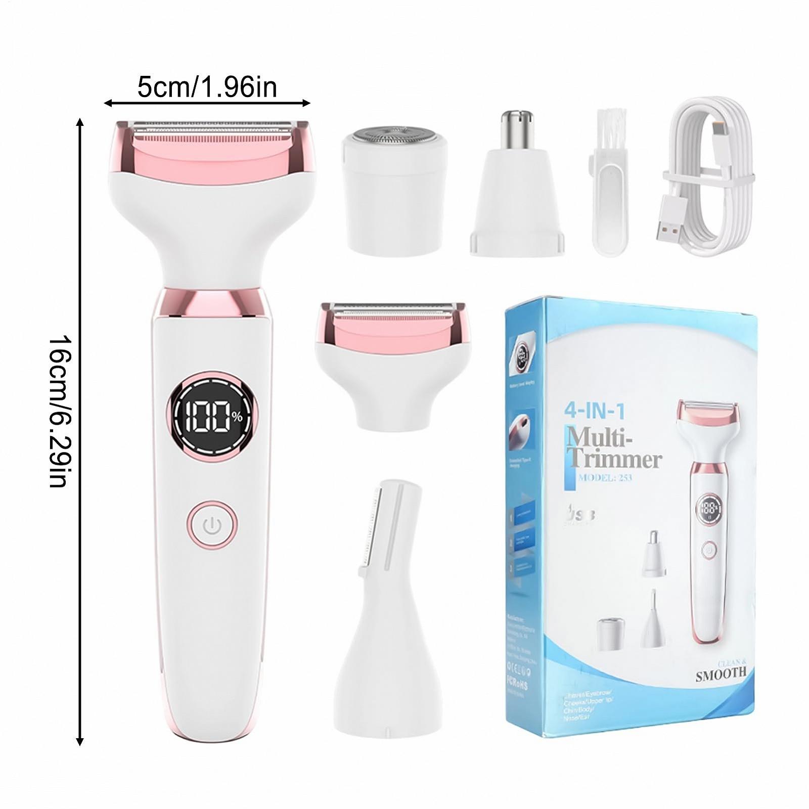 Электробритва женская Bikini Trimmer для лица и тела быстрая зарядка 7000 об/мин, фото №5