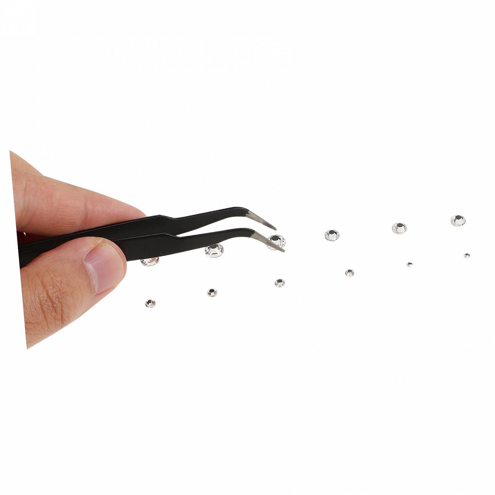 Стрази для нігтів EXCEART Набір, круглі, фото №8