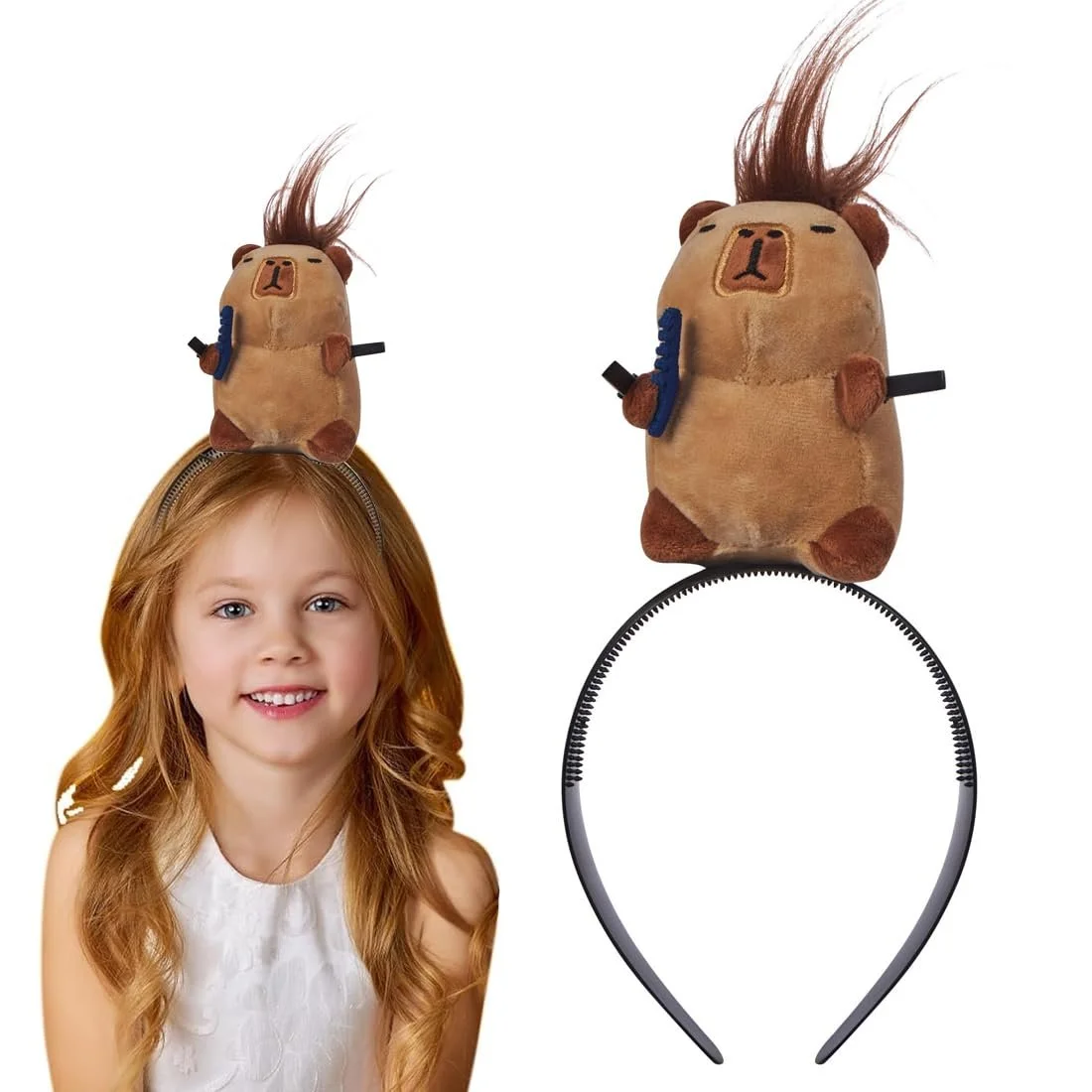 Обруч для волос Капибара, фото №1