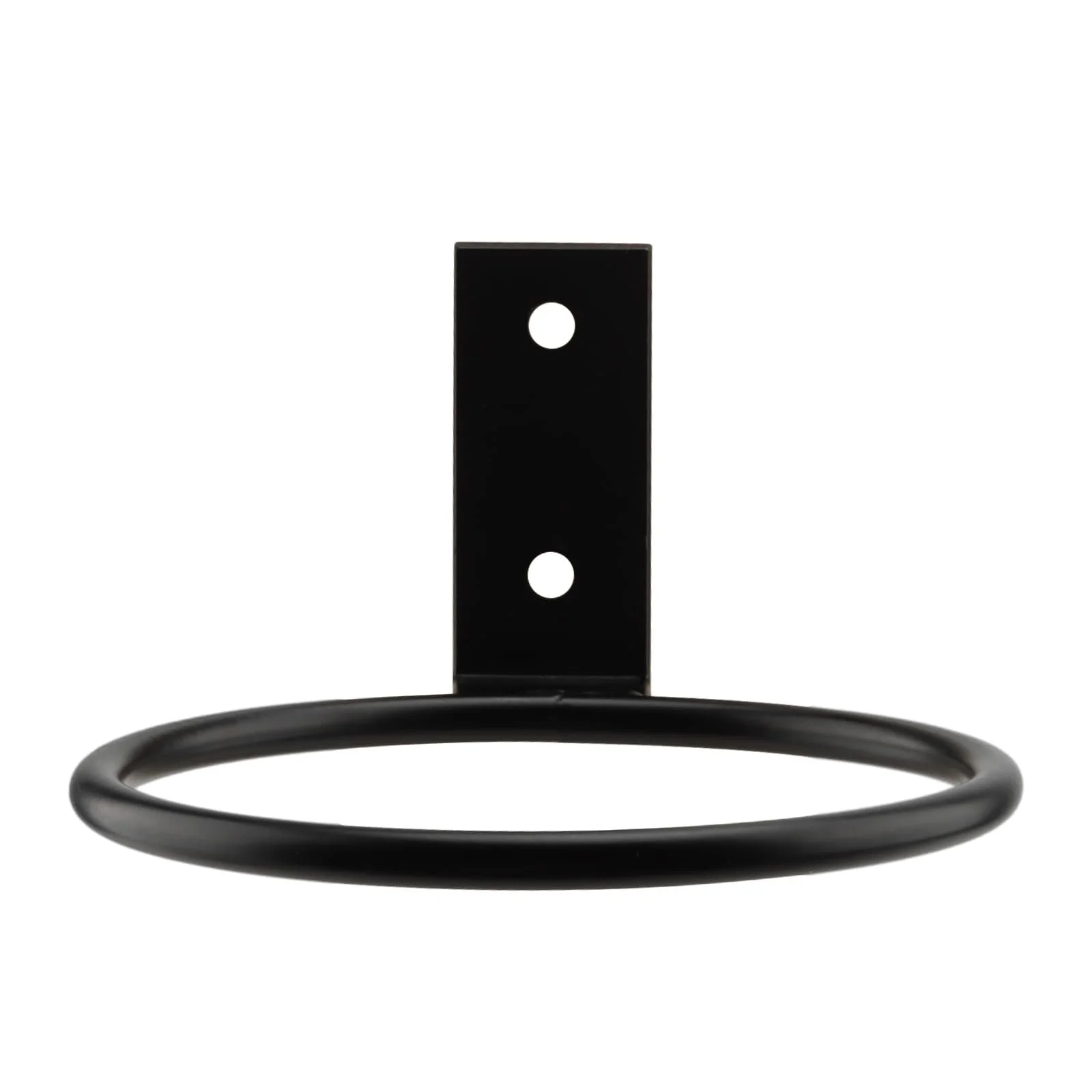 Кронштейн для квіткових горщиків настінний набір 8 штук 11 см кільце Чорний, фото №5