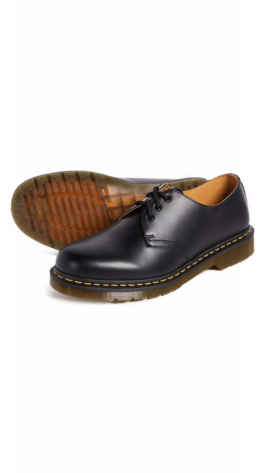 Туфли Dr. Martens 1461 MONO Smooth Unisex Adult Derby на шнуровке, фото №5