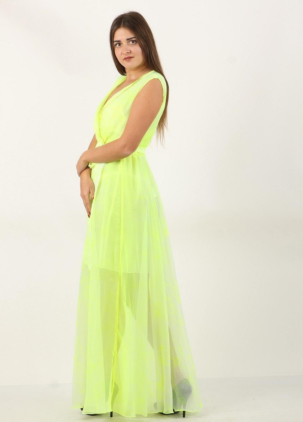 Платье Enna Levoni L Салатовый (ND-5380-Lime green, фото №5