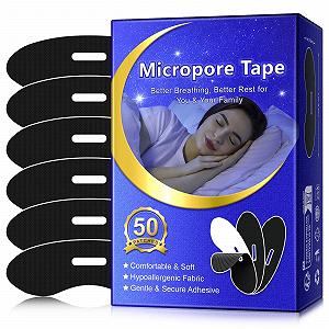 Смужка для рота, Пристрій проти хропіння для зменшення дихання ротом - Фото 1