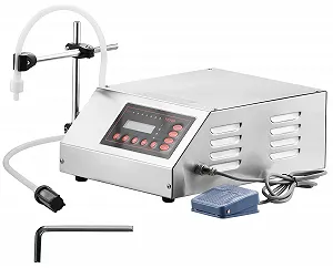 Машина для разлива жидкости VEVOR GFK-160-V2 2-3500 мл Silver - Фото 1