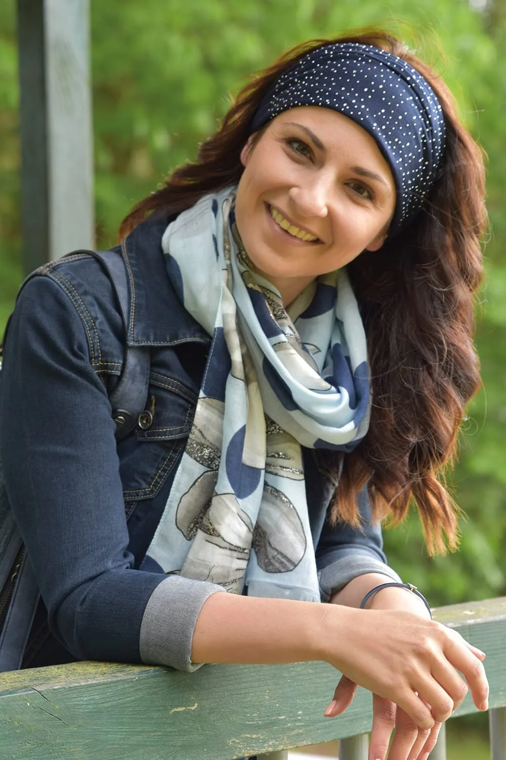 Пов'язка на голову styleBREAKER Жіноча з блискітками, фото №4