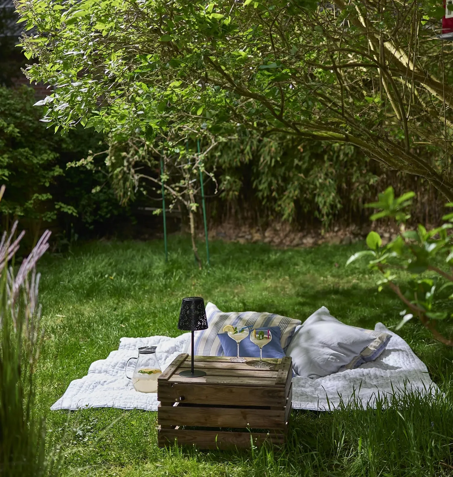 Настільна лампа Northpoint LED Solar Metal Oriental з датчиком сутінків Чорна, фото №6