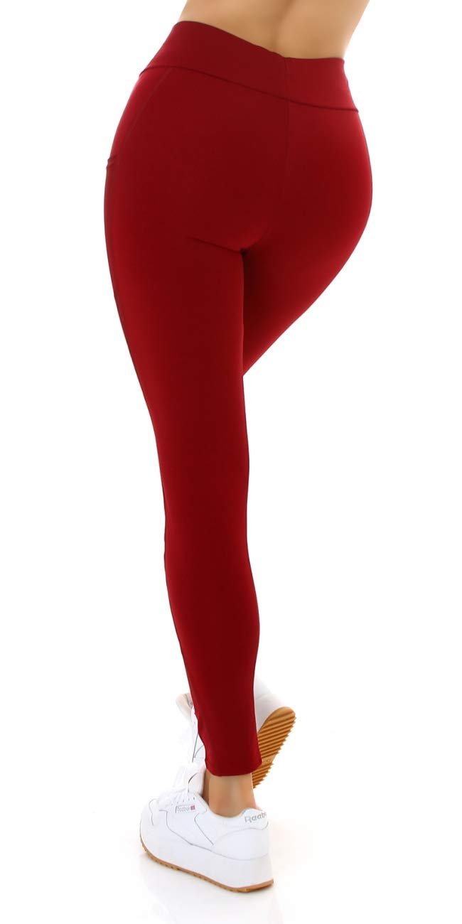 Леггинсы Jela London Flex Fit Сетка Однотонные с боковым карманом, фото №4