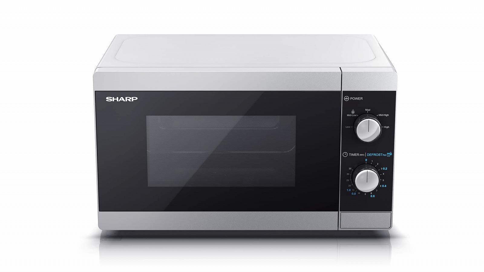 Мікрохвильова піч з грилем Sharp YC-MS01ES 20 л 800 Вт Срібляста / Чорна, фото №6 Мікрохвильова піч з грилем Sharp YC-MS01ES 20 л 800 Вт Срібляста / Чорна, фото №6