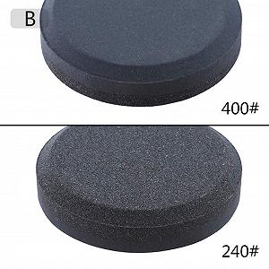 Точильний камінь круглий для ножів та сокир 240/400# synthetic.ua - Фото 1