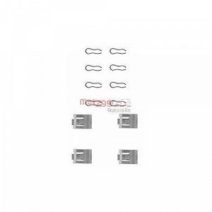 Комплект аксесуарів, гальмівні колодки METZGER 109-1055 для передньої/задньої осі synthetic.ua - Фото 1