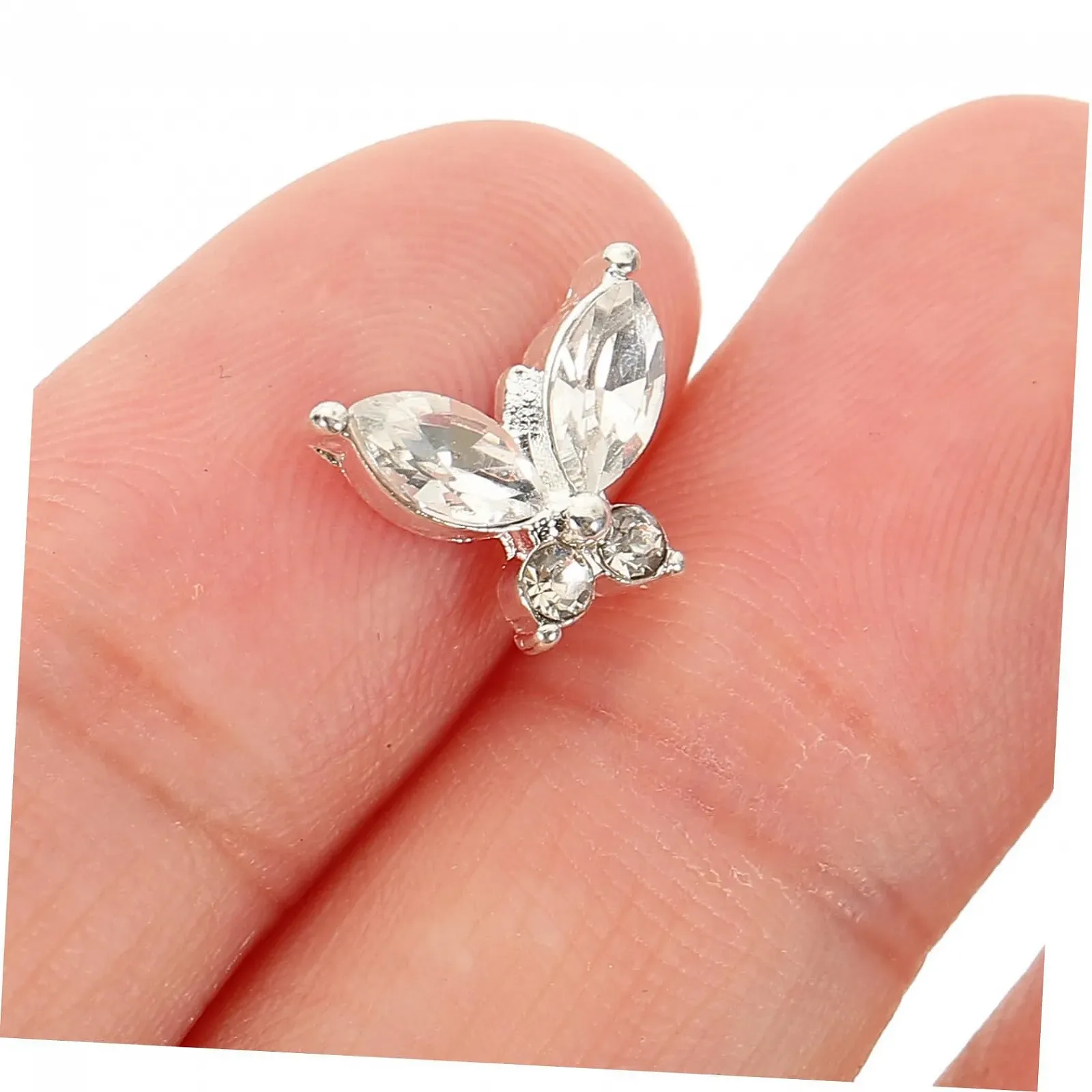 Украшения для ногтей Бабочки FRCOLOR 60 шт., фото №9