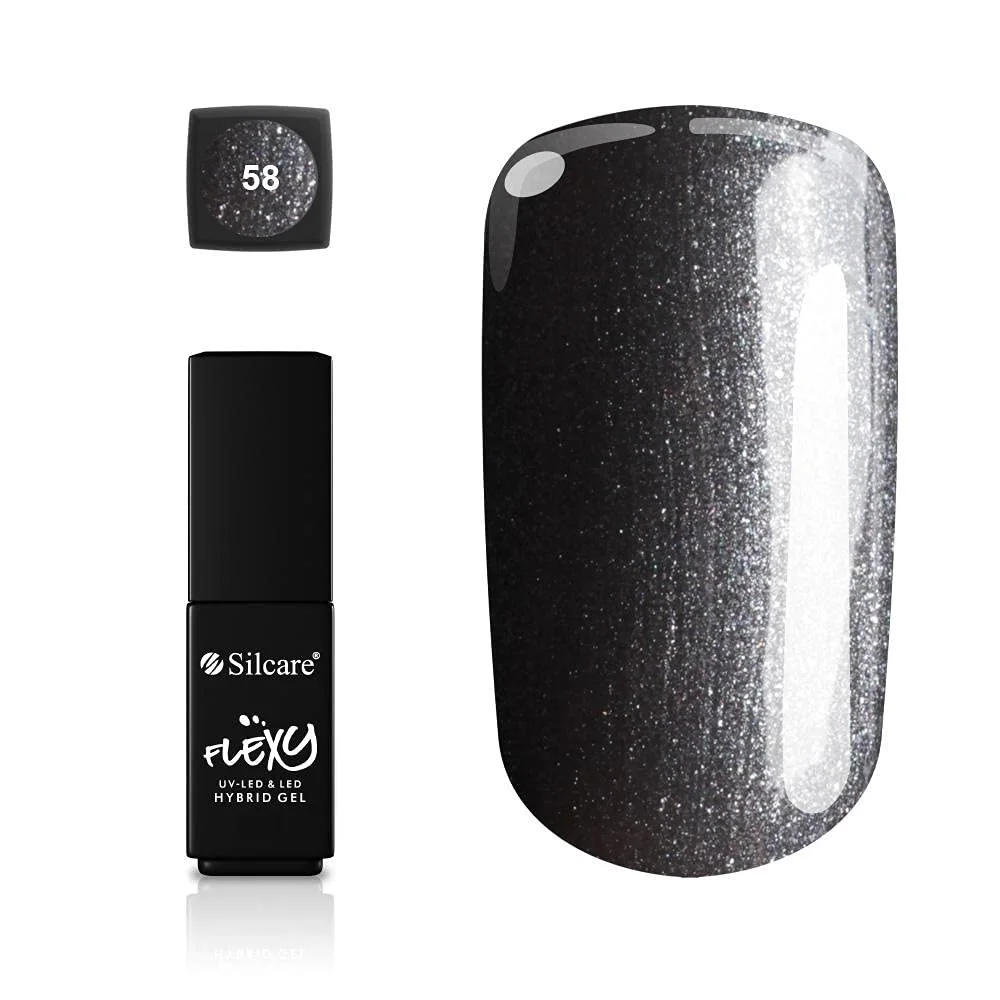 Гель-лак Silcare Flexy 58, 4.5 г, фото №1 Гель-лак Silcare Flexy 58, 4.5 г, фото №1