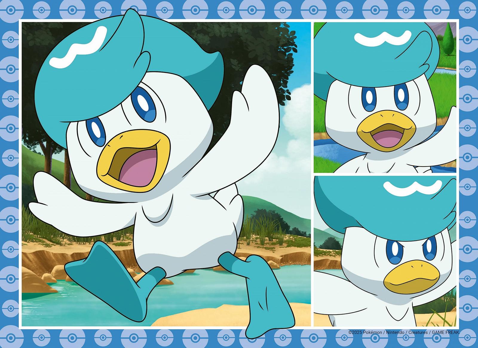 Детский пазл Ravensburger Speedy Puzzle Pokémon 4 x 35 элементов, фото №5