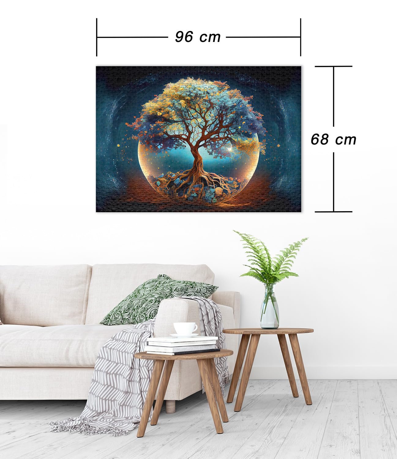 Пазл Ulmer Puzzleschmiede Mythical Tree of Life 2000 деталей 96 x 68 cm, фото №2