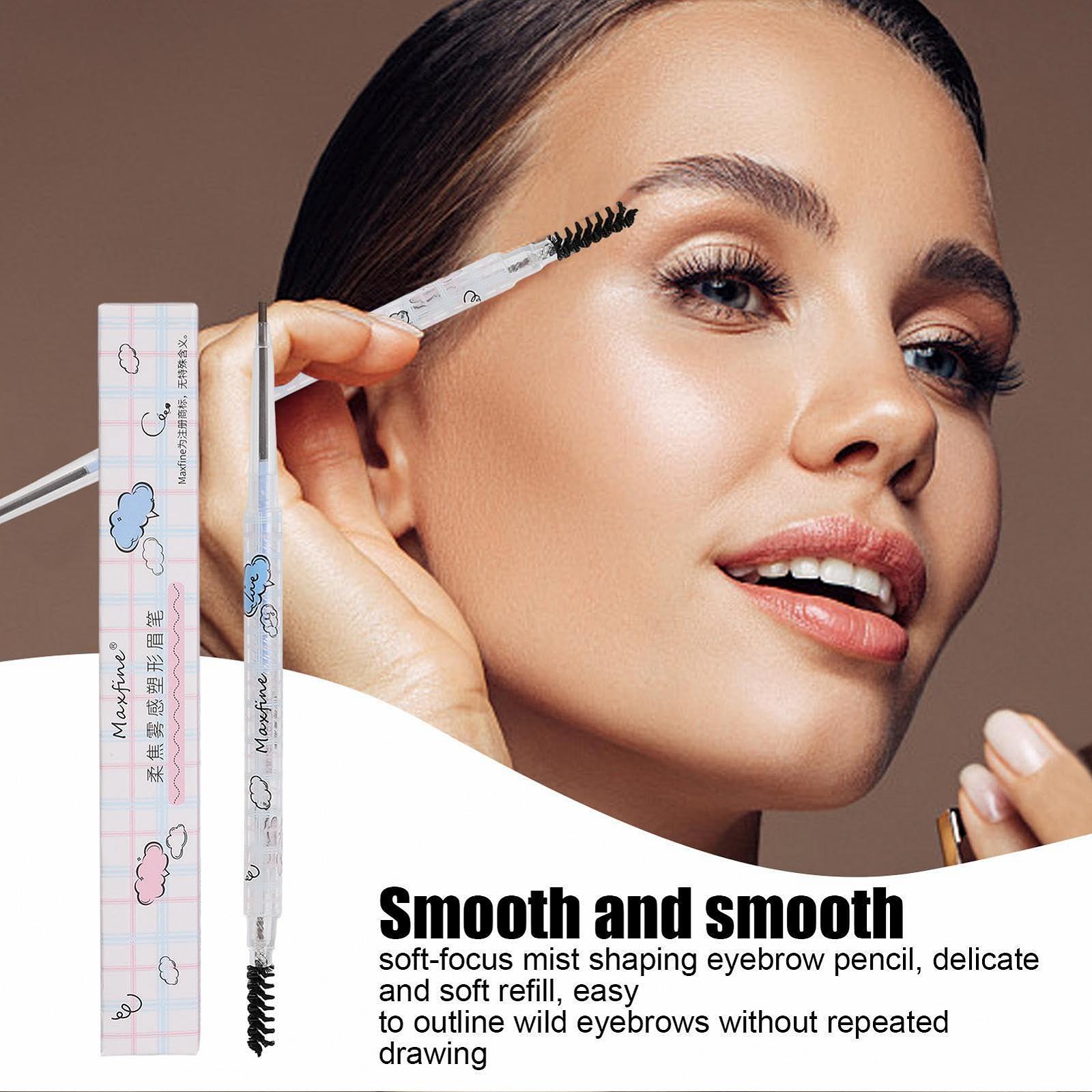 Олівець для брів Waterproof Eyebrow Double Head Design, фото №3