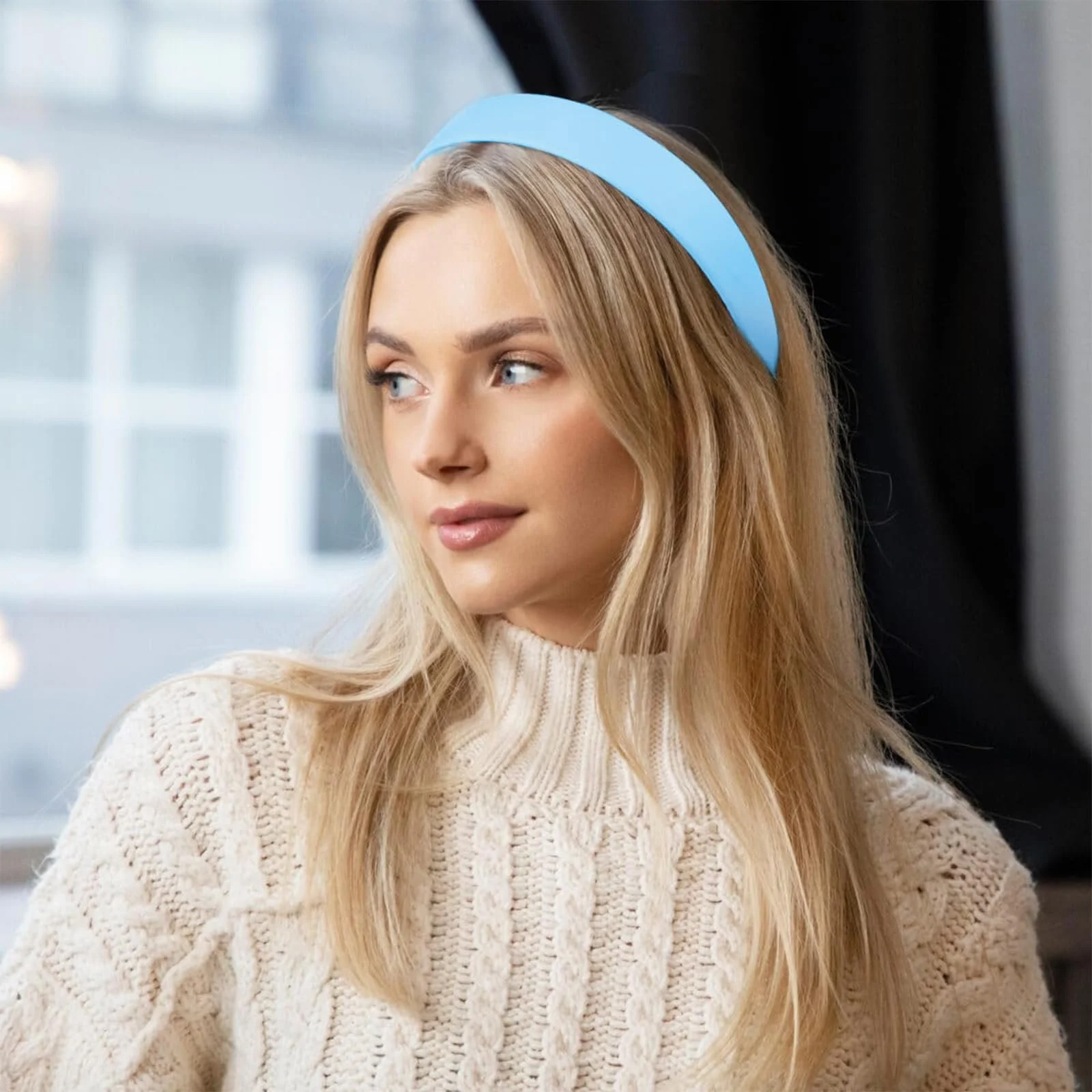 Обруч Голубой для женщин, фото №5