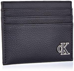 Гаманець Calvin Klein Jeans Ckj Minimal Monogram Travel Accessories Trifold Чорний synthetic.ua - Фото 1