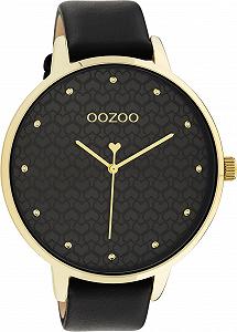 Купить Женские часы Oozoo Timepieces, наручные часы с кожаным ремешком шириной 18 мм, элегантные аналоговые часы в круглом корпусе - Фото 1 Женские часы Oozoo Timepieces, наручные часы с кожаным ремешком шириной 18 мм, элегантные аналоговые часы в круглом корпусе - Фото 1