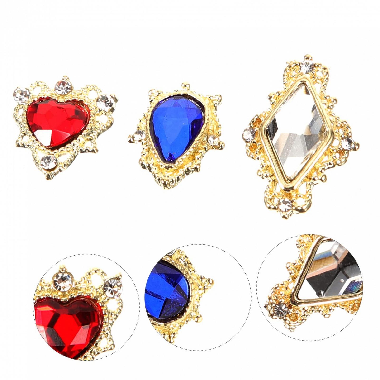 Стрази для нігтів, прикраси для манікюру для жінок та дівчат, фото №5