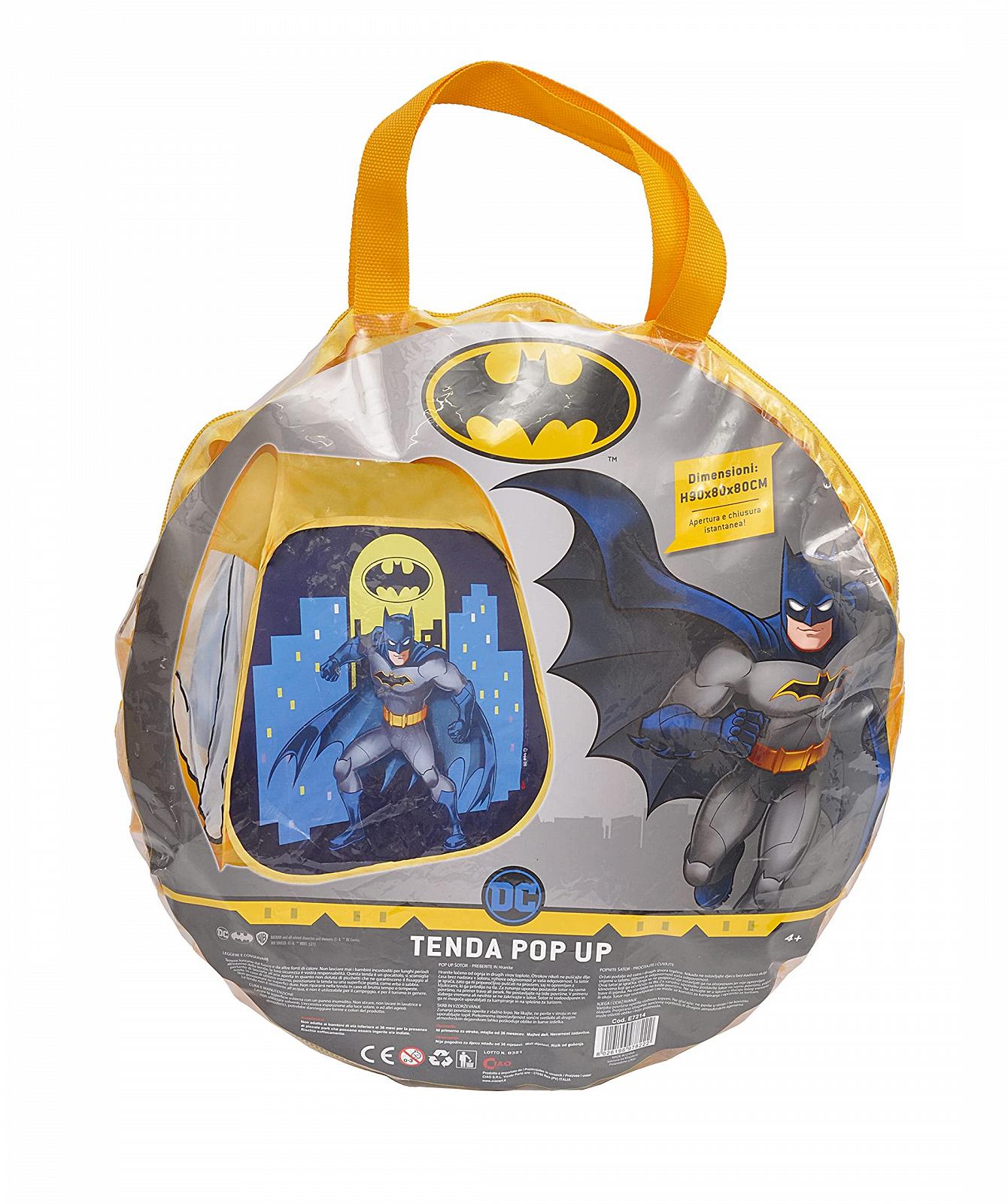 Игровая палатка Ciao Batman DC Comics E7214 80 x 80 x 90 см Складная Pop-Up Желтый Черный Синий, фото №5