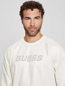 Толстовка Eco Daril Crewneck, Salzweiß, M - Фото 1