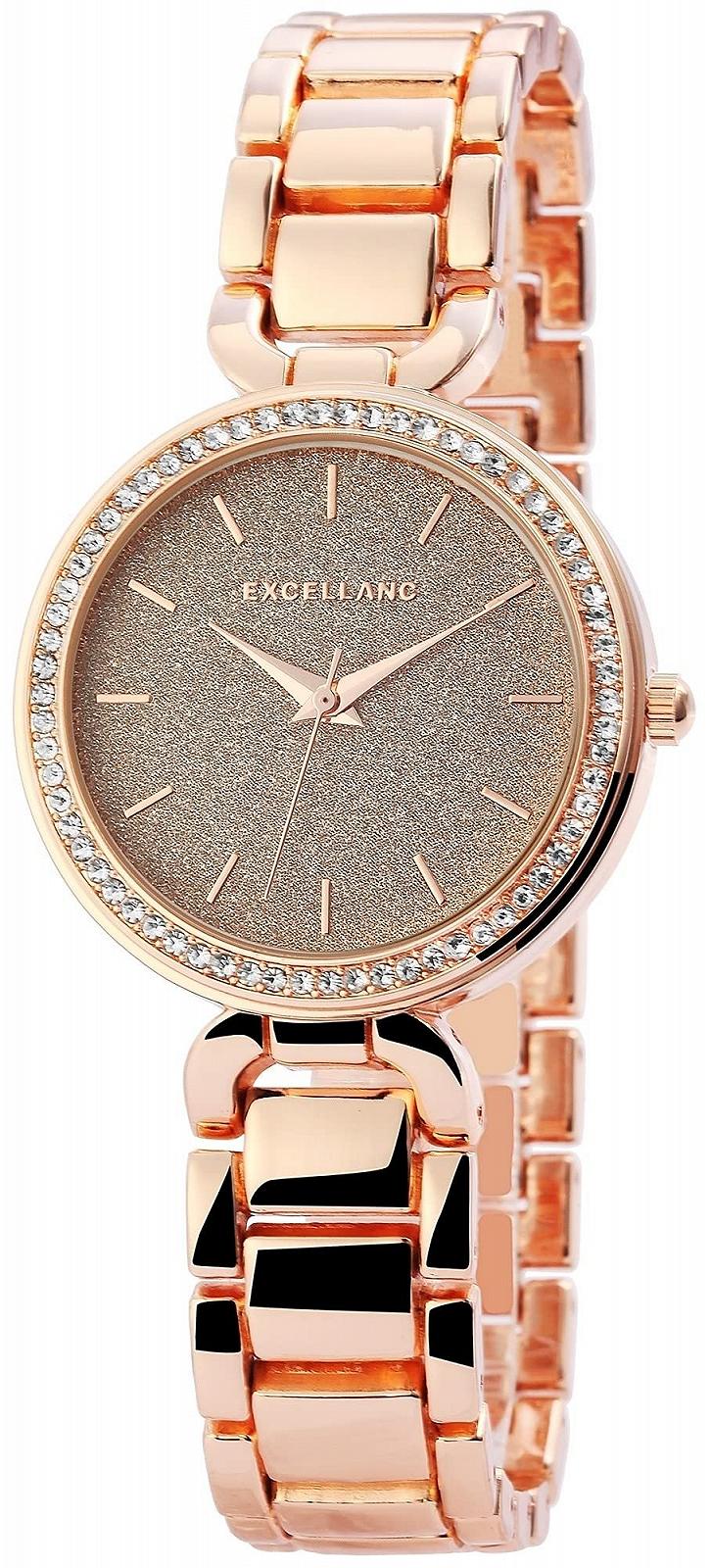 Жіночий годинник Excellanc 1800096 Метал Кліпса Стрази Аналоговий Кварц, фото №1