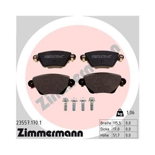 Тормозной диск ZIMMERMANN COAT Z 250.1344.20 для FORD JAGUAR передняя ось, фото №6