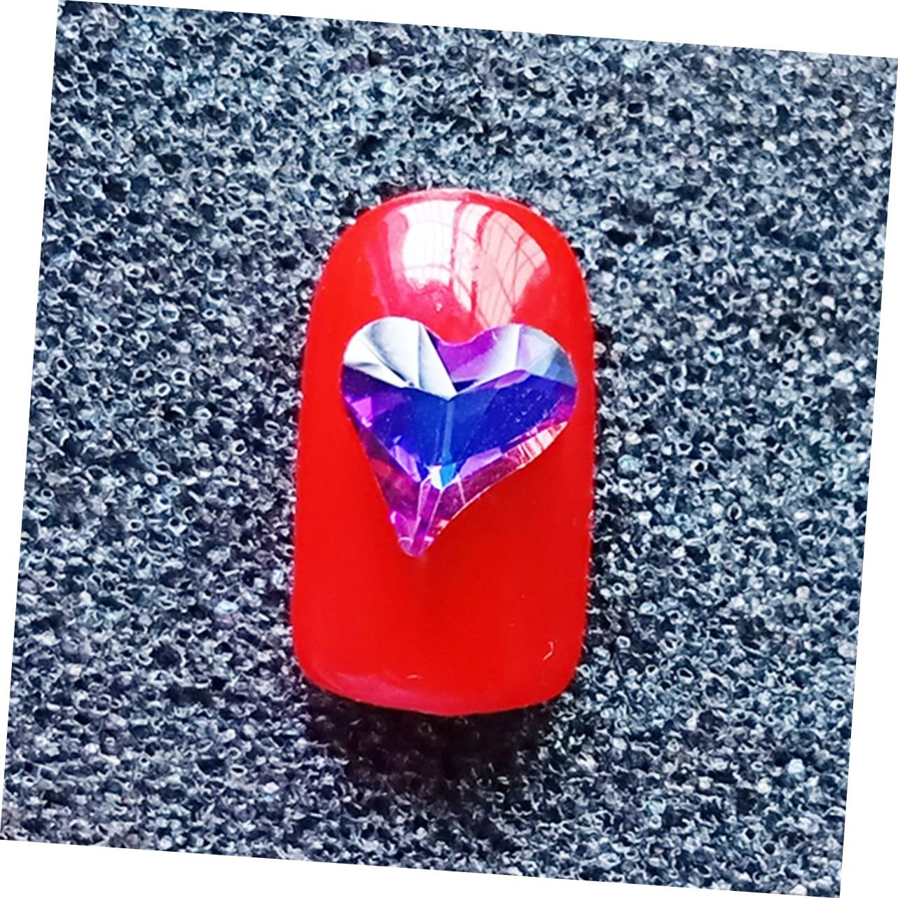 Наклейки скляні WOONEKY 20 шт. Аксесуари для самоклеючі декорації для творчого нейл-арту для жінок та дівчат, випадкові дизайни, фото №4