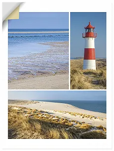 Наклейка на стіну ARTland Dreams of the Sea U5JI 45 x 60 см Самоклеюча вінілова плівка - Фото 1