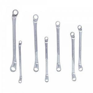 Набір накидних ключів KS TOOLS CHROMEplus 518.0847 8 шт. 6x7-20x22 мм глибокий вигин synthetic.ua - Фото 1