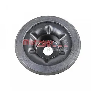 Пружинная тарелка METZGER 6490304 для VW, передняя ось слева, передняя ось справа, верхняя synthetic.ua - Фото 1