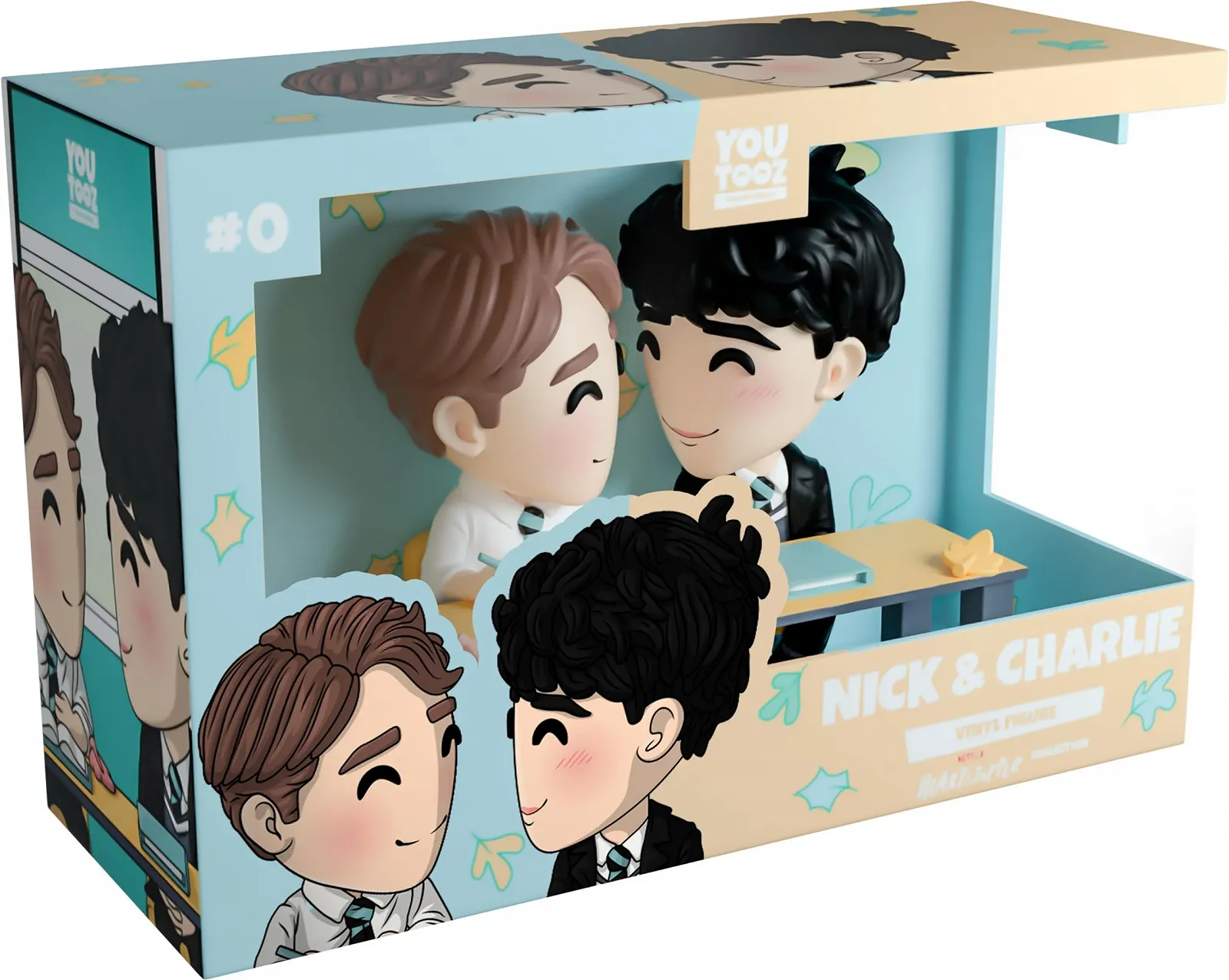 Вінілова фігурка Youtooz Heartstopper Nick and Charlie 11 см, фото №1