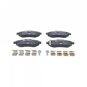 Комплект гальмівних колодок, дискове гальмо ATE 13.0460-3841.2 передній міст - Фото 1