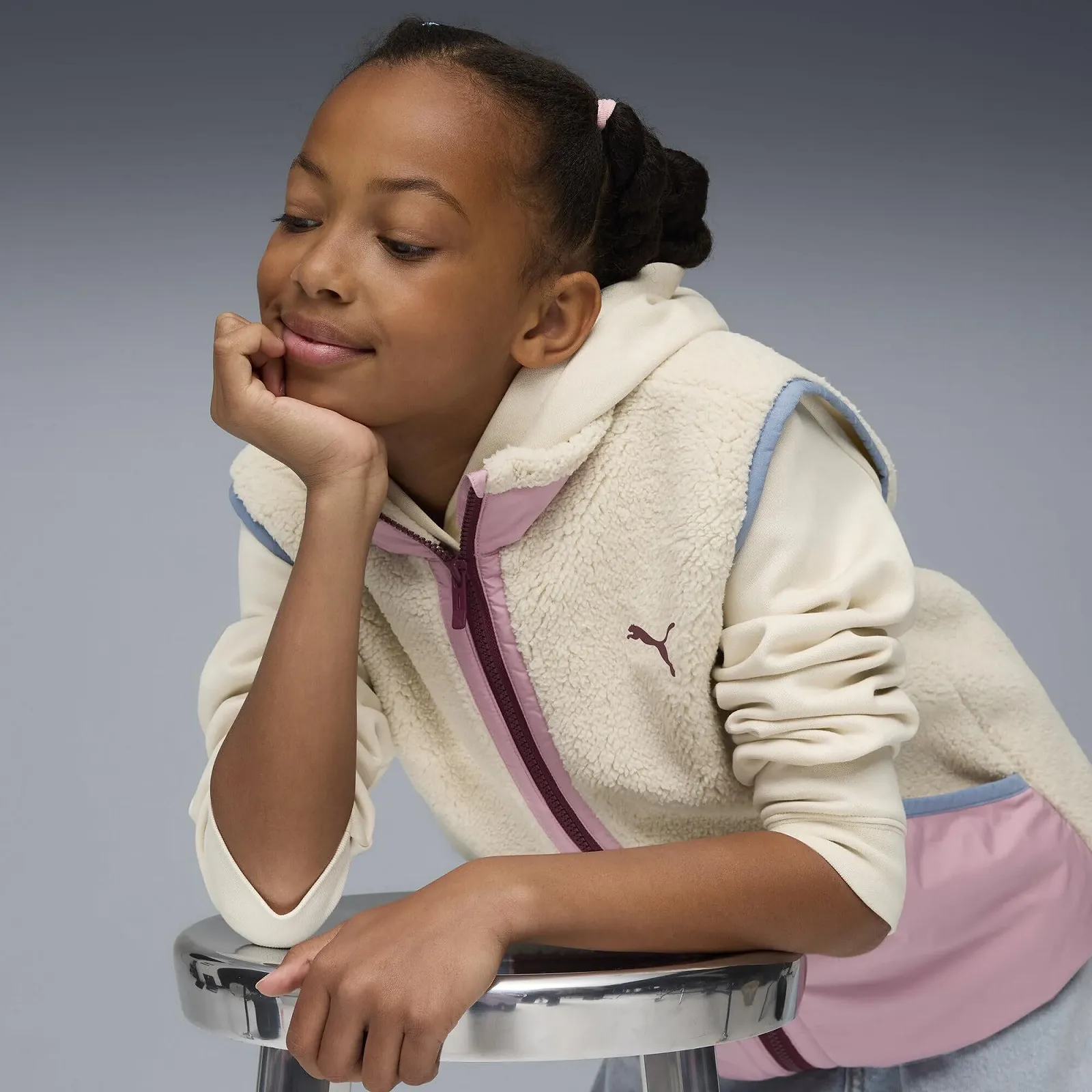 Жилет PUMA Hybrid Sherpa Молодіжний, фото №4