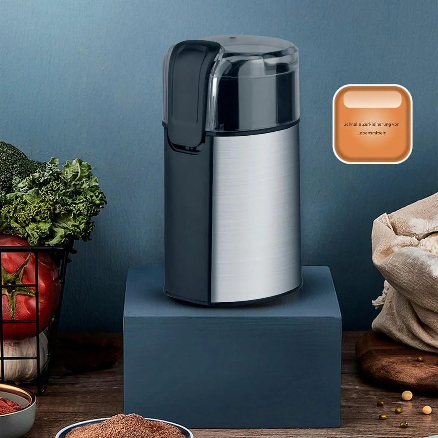 Кофемолка Automatic Kitchen Aid Электрическая Мельница для Специй, фото №5