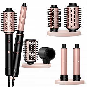 Купить Стайлер для волос NICEBAY 6 в 1 110,000 RPM BLDC Motor 1300 Ватт Schwarz/Roségold - Фото 1 Стайлер для волос NICEBAY 6 в 1 110,000 RPM BLDC Motor 1300 Ватт Schwarz/Roségold - Фото 1
