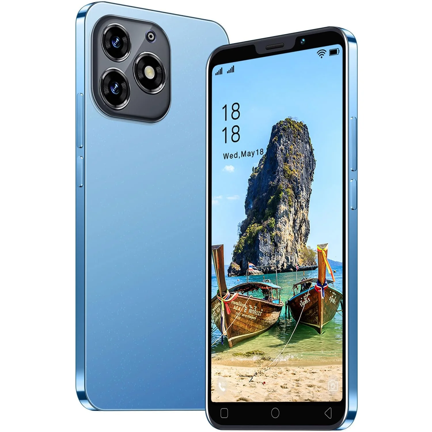 Смартфон MTGud MT15Pro 16GB ROM 128GB Expandable Dual SIM 3000 mAh Blue, фото №1