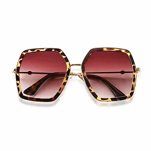 Сонцезахисні окуляри FEISEDY Шестикутні Ретро Геометричні B2503 synthetic.ua - Фото 1