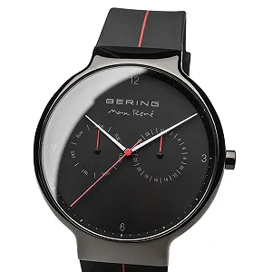 Чоловічий кварцовий годинник BERING 42 мм, корпус з нержавіючої сталі, циферблат, міланський браслет synthetic.ua - Фото 1