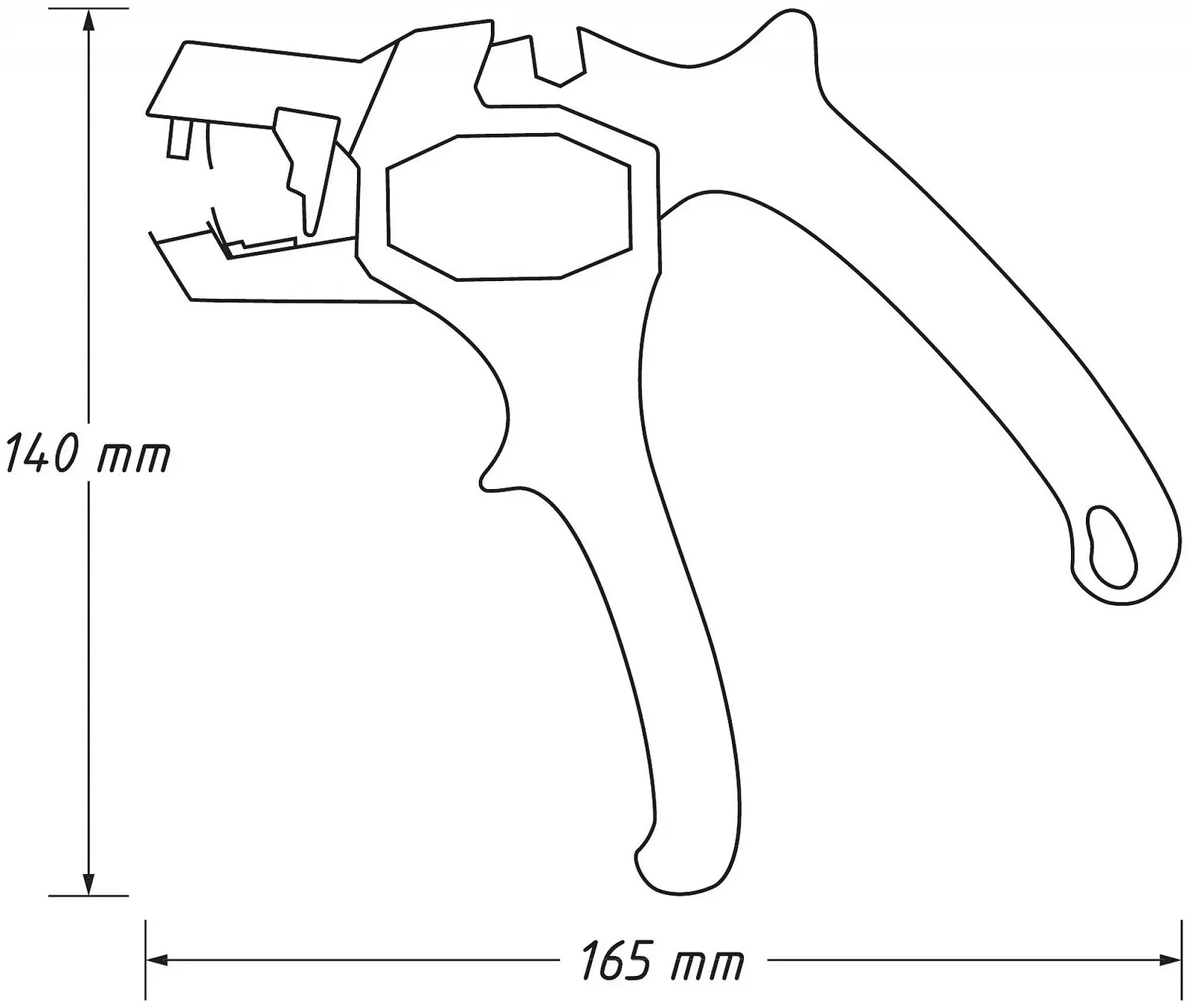 Автоматический стриппер HAZET 1862N 180 мм с бокорезами до 2.5 мм, фото №2