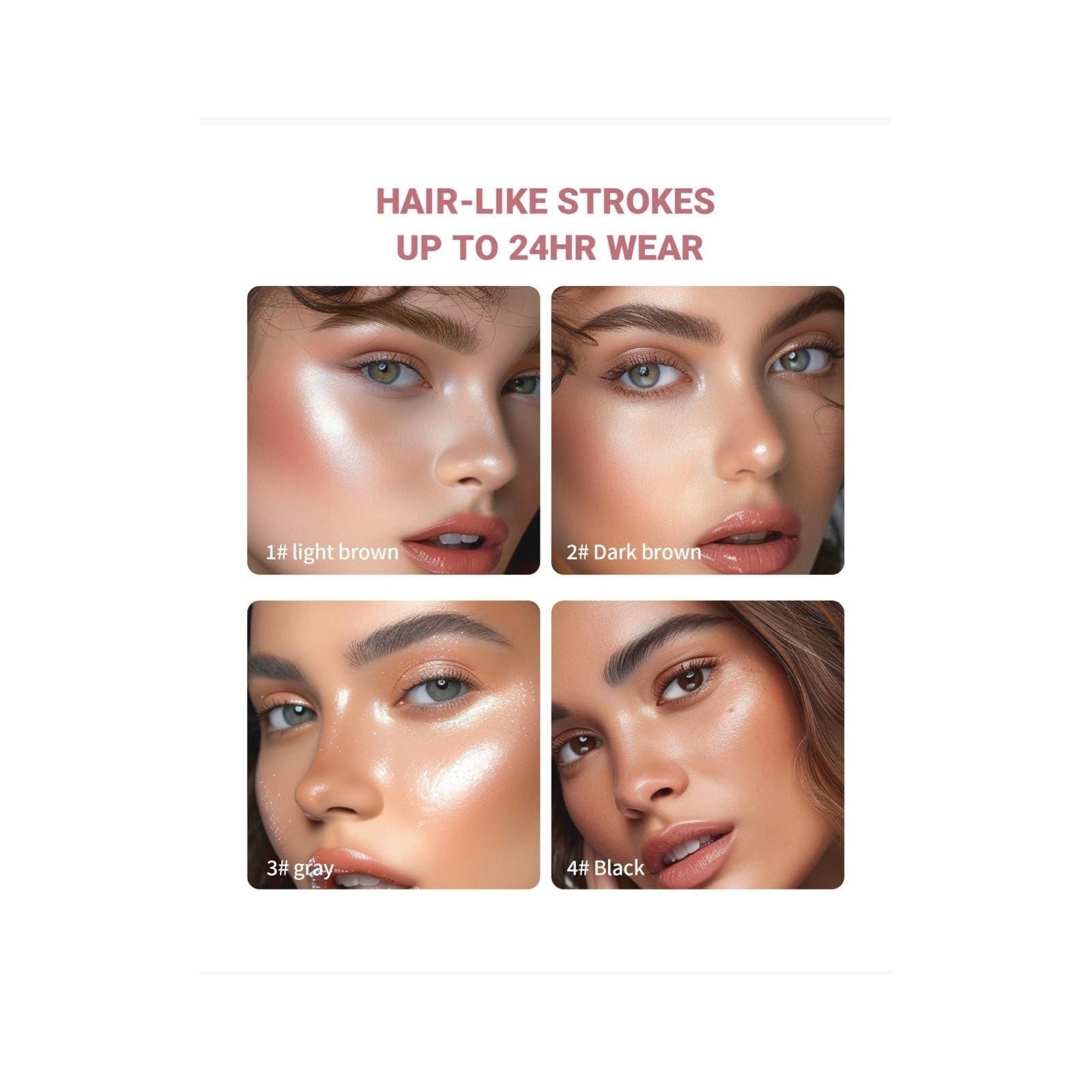 Карандаш для бровей 3D Magic Micro Waterproof с аппликатором с 4 зубцами, фото №7 Карандаш для бровей 3D Magic Micro Waterproof с аппликатором с 4 зубцами, фото №7