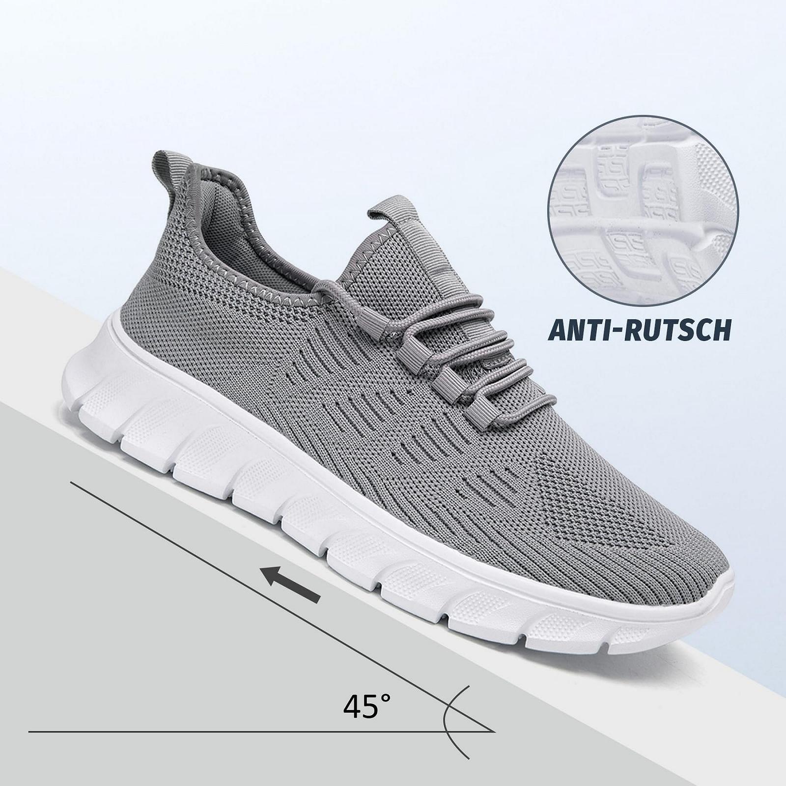 Кроссовки YRLTYO Мужская обувь для бега Спортивная обувь Кроссовки для хайкинга Дышащие Легкие Слипоны Мужские теннисные туфли, фото №3