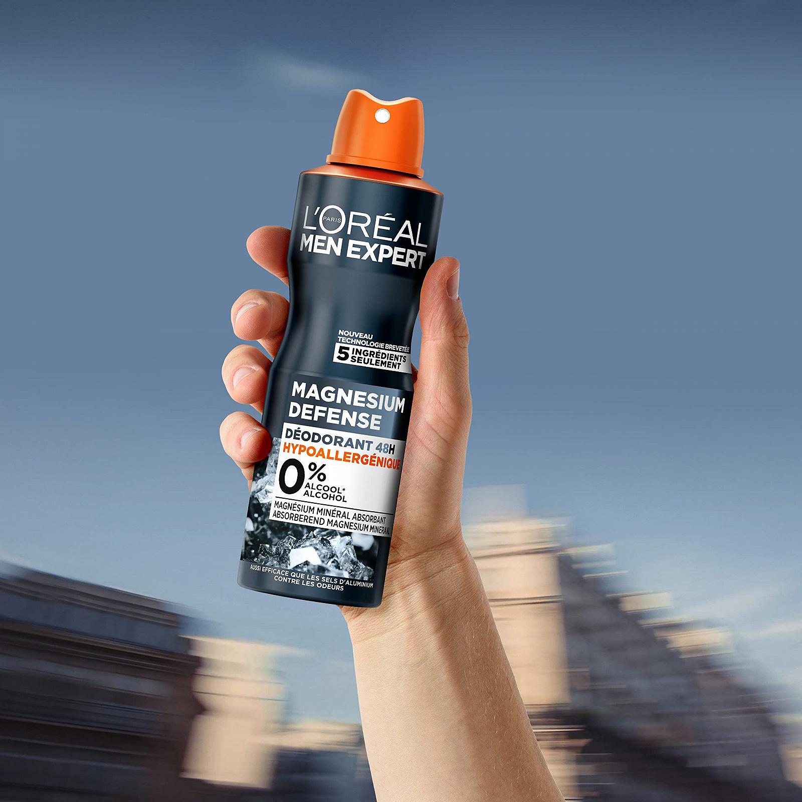 Набор гель для душа и дезодорант L'Oréal Paris Men Expert Magnesium Defense 4 шт. и 2 шт., фото №6