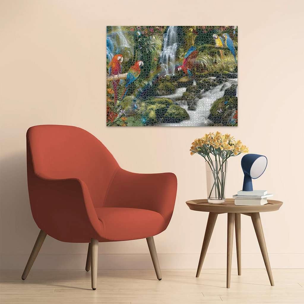 Пазл Ravensburger 17111 Colourful Parrots in the Jungle 2000 элементов, фото №5